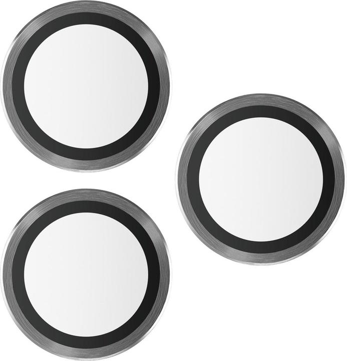 Produktbild PanzerGlass CP PP Rings for iPhone 14 Pro/14 Pro Max black (1 Stück, Apple iPhone 14 Pro, Apple iPhone 14 Pro Max)