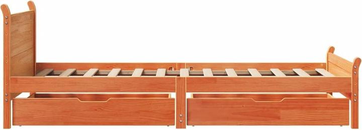 Image du produit vidaXL Lit sans matelas (75 x 190 cm)