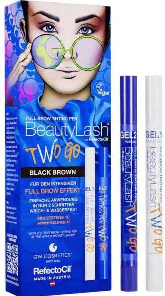 Actual product image Refectocil BeautyLash Two Go (Black Brown)