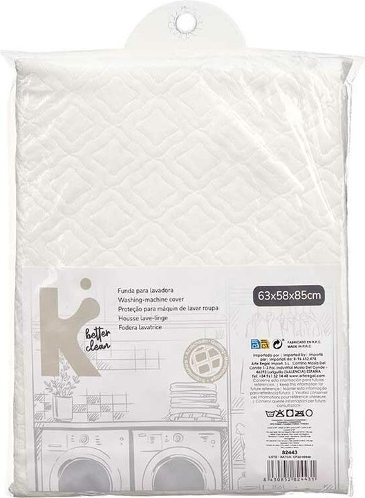 Produktbild Natec Schutzabdeckung für Waschmaschinen Weiss 63 x 58 x 85 cm Polsterung (12 Stück)