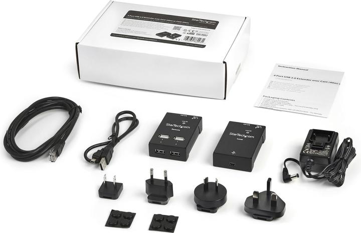 Immagine prodotto StarTech Estensore USB a 4 porte su CAT5/6 (4 porte)