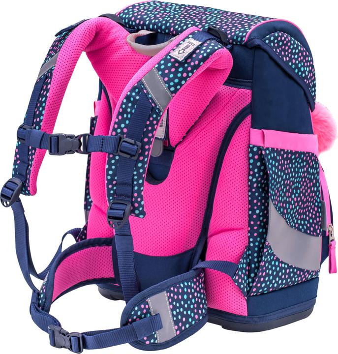 Actual product image Belmil SMARTY school rucksack 5-piece set Amazing Polka Dot 2 (20 l)