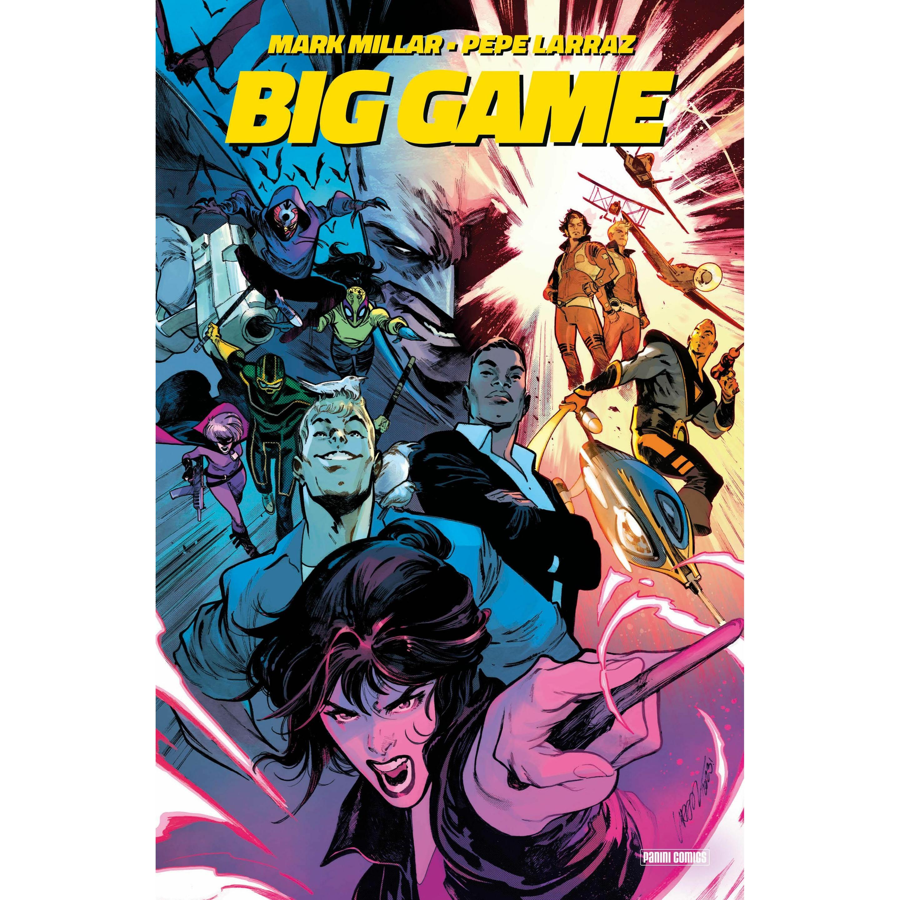 Big Game, Belletristik von Pepe Larraz, Mark Millar