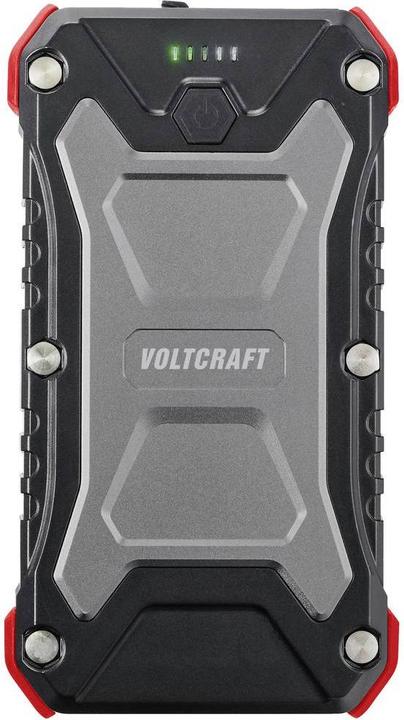 Produktbild Voltcraft VC PB PD65W Rugged Powerbank 30000 mAh Power Delivery 3.0 Li-Ion Schwarz-Rot LED Taschenl (30000 mAh, 111 Wh)