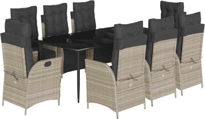 Produktbild vidaXL Garten Essgruppe (200 x 100 x 74 cm)