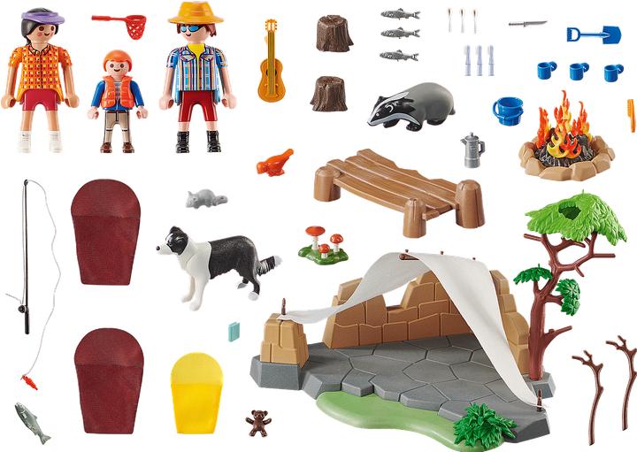 Produktbild Playmobil Familie beim Campingausflug (70743, Playmobil Family Fun)