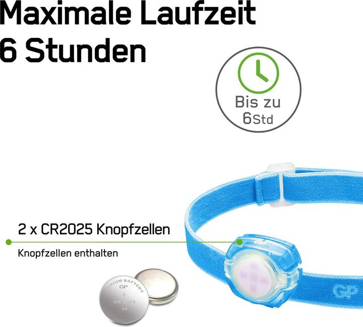 Immagine prodotto GP Lighting GP Discvery CH31 KIDS BLU (40 lm)