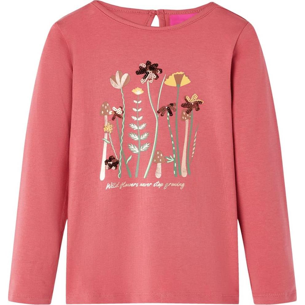VidaXL, Unisex, Shirt, Line, Rosa, (116)