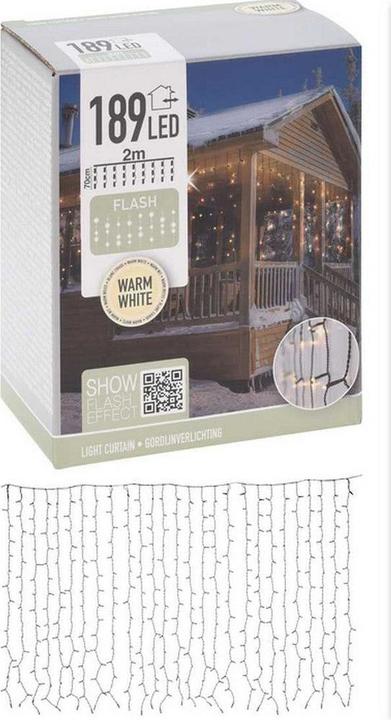 Produktbild Mondex Užuolaidos 189LED