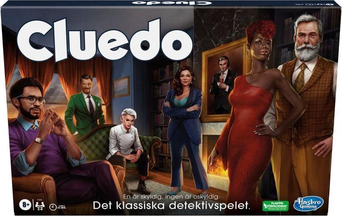 Actual product image Hasbro Gaming Cluedo, Board game, Detective, 8 yr(s), 45 min, Family game (Swedish)