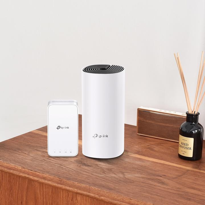 Actual product image TP-Link Deco M3 WLAN mesh (AC1200) with wall plug extender Set of 2