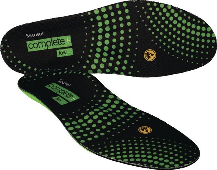Actual product image Würth Modyf Semi Orthopaedic Insoles Low green