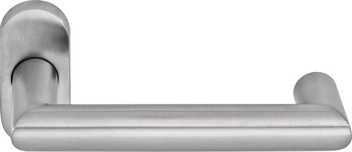 Immagine prodotto Ogro PREMIUM 8907 parte foro maniglia - senza rosetta, FS, 20,0 mm, acciaio inox satinato (Maniglia della porta)