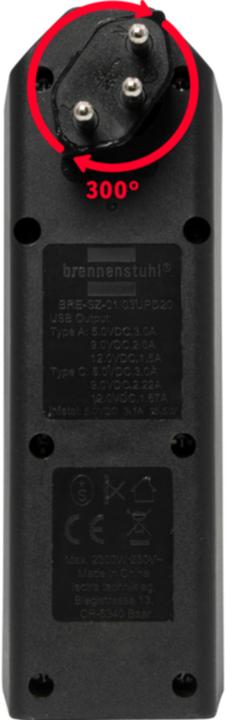 Actual product image Brennenstuhl cleverLINE (Type 13, 3x)