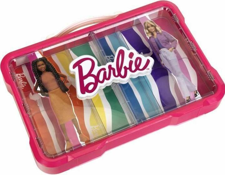 Image du produit Theo Klein BRB - Vitrine de collection pour 6 Barbie avec logo Barbie lumineux