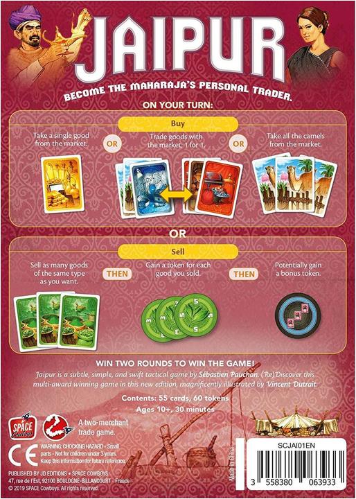 Produktbild Asmodée Jaipur (Englisch)