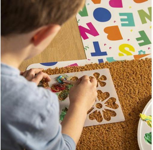 Produktbild Esschert Design Fussmatte Blumen 40 cm x 60 cm (60 x 40 x 1.5 cm)