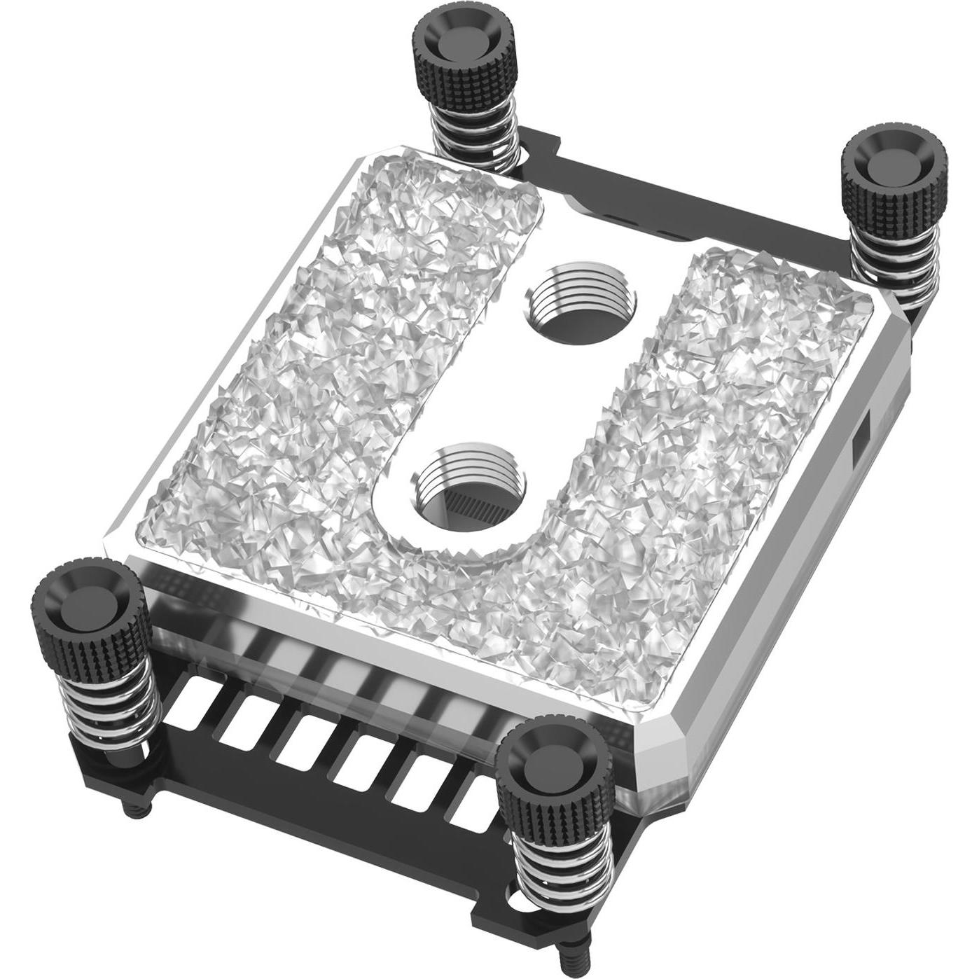 Barrow Icicle Brass AMD Wasserkühler RGB - silber, CPU Wasserkühler, Weiss