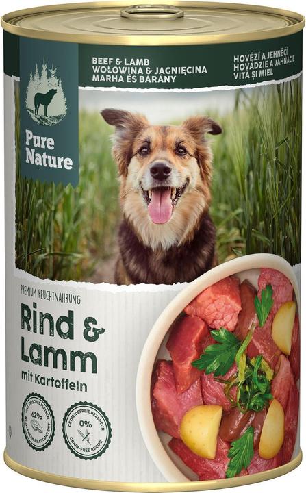 Reiner PureNature Rind&Lamm mit Kartoffel 400g (Adult, 1 Stk., 400 g)