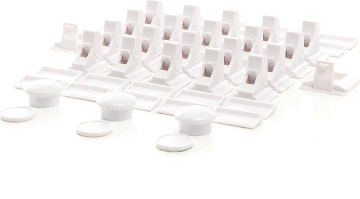 Actual product image Toboli 20x Magnetic Child-proof Cupboard and Drawer Lock Baby-proof Invisible Armoire Wardrobe Lock