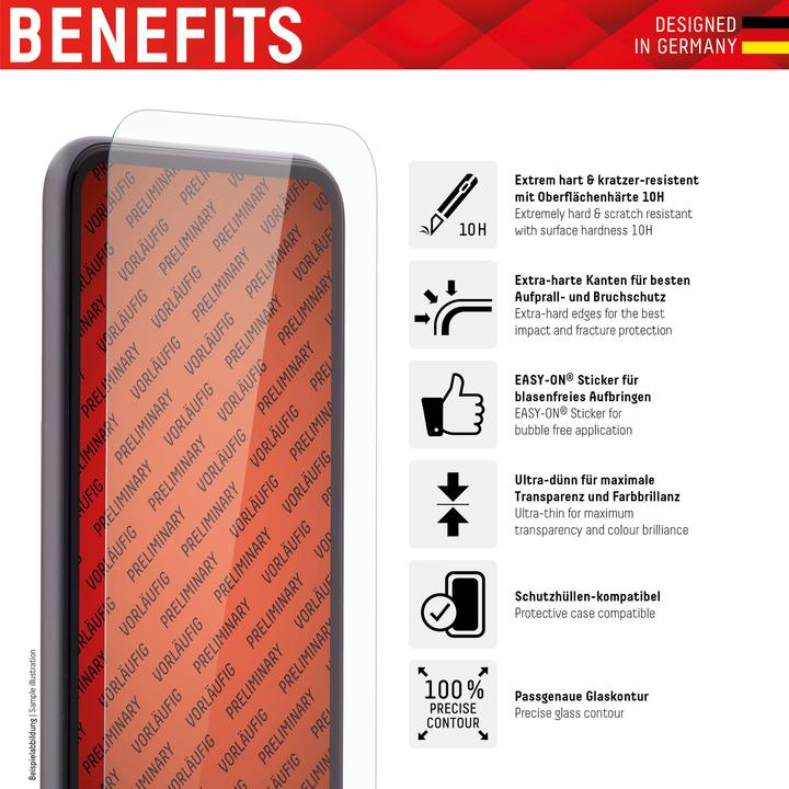 Produktbild Displex Real Glass, 2D Panzerglas (1 Stk., Xiaomi 11 Lite 5G NE, Xiaomi Mi 11 Lite, Xiaomi Mi 11 Lite 5G)