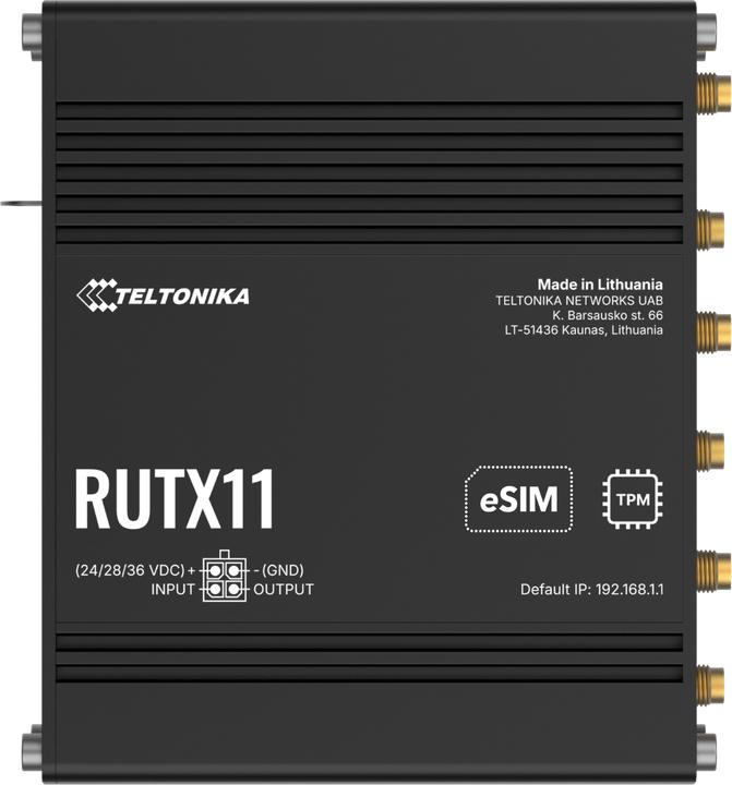 Immagine prodotto Teltonika RUTX11 (EU) 4G LTE CAT6