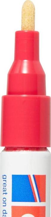 Actual product image Edding 751 - Paint marker (Red, 2 mm, 1 x)