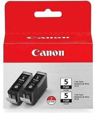 Actual product image Canon PGI-5BK 2er Pack (FC)