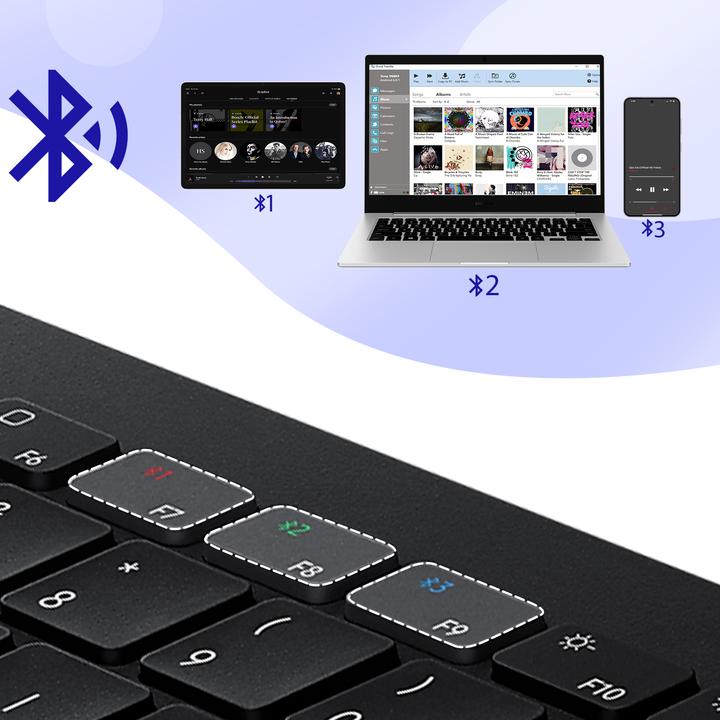 Produktbild Samsung Smart Keyboard Trio 500 (DE, Kabellos)