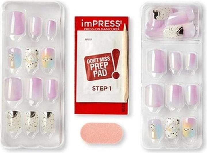 Immagine prodotto KISS Chiodi autoadesivi imPRESS Premium - Sweet Life 30 pezzi (Unghie artificiali)