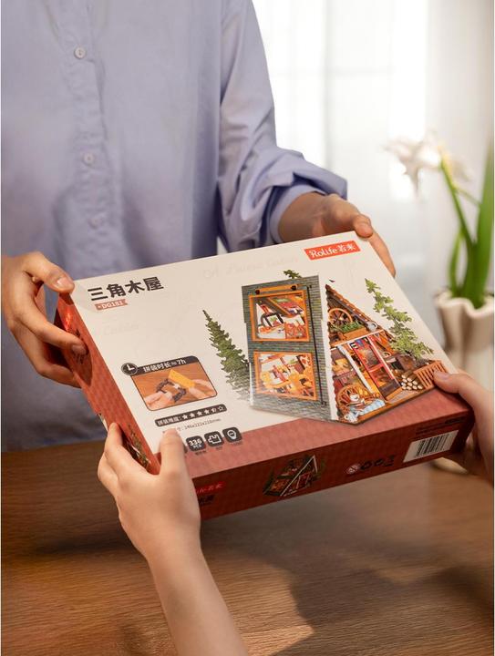 Image du produit Robotime Modellbausatz 'A-Frame Cabin'