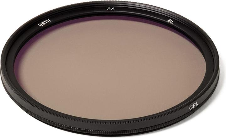 Productafbeelding Urth 86 mm circulair polariserend (CPL) lensfilter (86 mm, Polarisatiefilter)