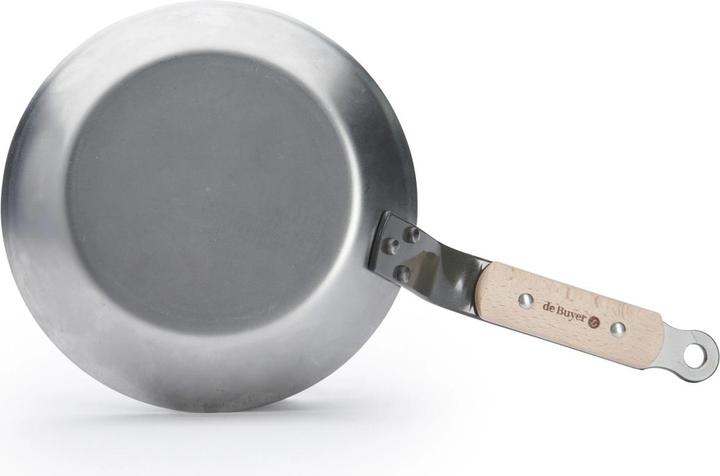 Produktbild de Buyer Runde Bratpfanne B Bois ø20cm (20 cm, Bratpfanne, Edelstahl)