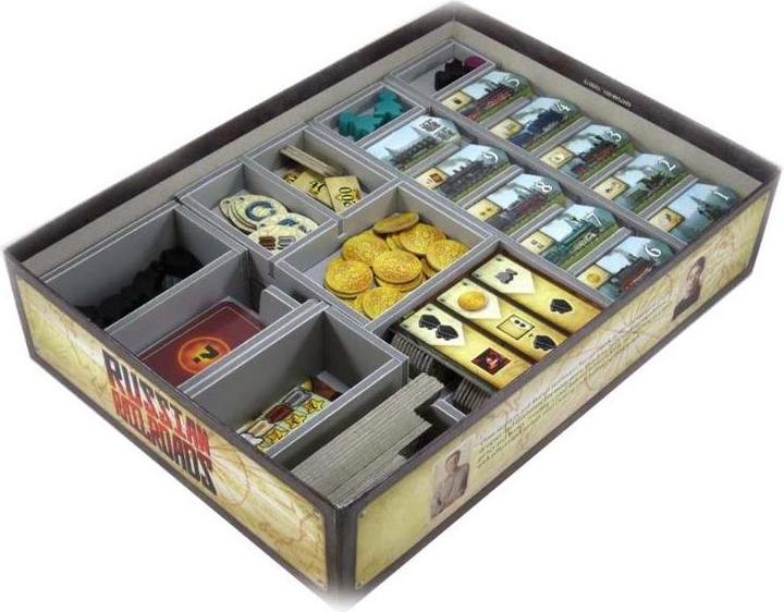Image du produit Folded Space FS-RUS - Insert : Russian Railroads + extensions : German Railroads, Russian Railroads Mini