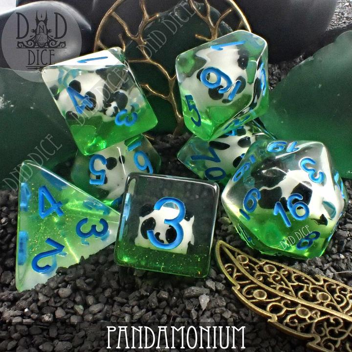 Actual product image DnD Dice Pandamonium Dice Set