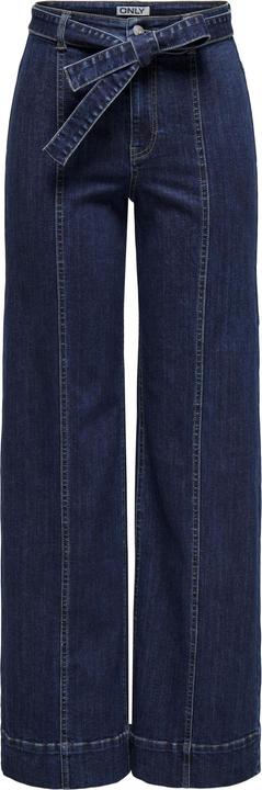 Only ONLMADISON Hohe Taille Weiter Beinschnitt Jeans Jeans mit weitem Bein (34)