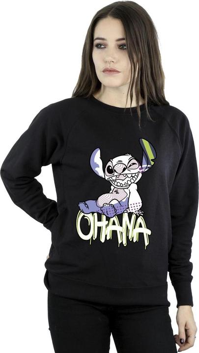 Immagine prodotto Disney Lilo And Stitch Ohana Graffiti Felpa Donna (XL)