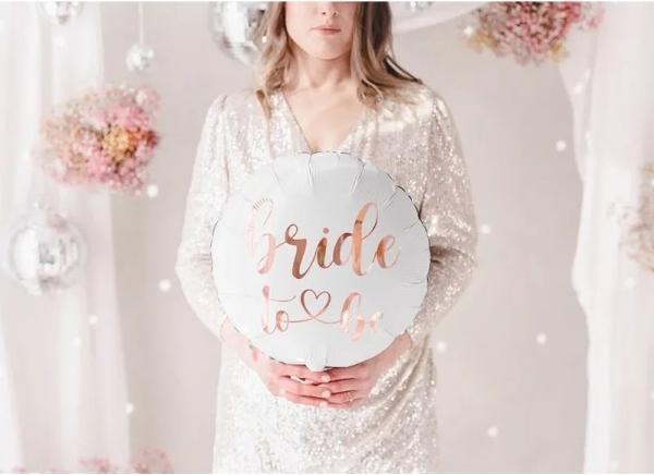 Image du produit Partydeco Ballon en plastique Bride to be vide (1 x)