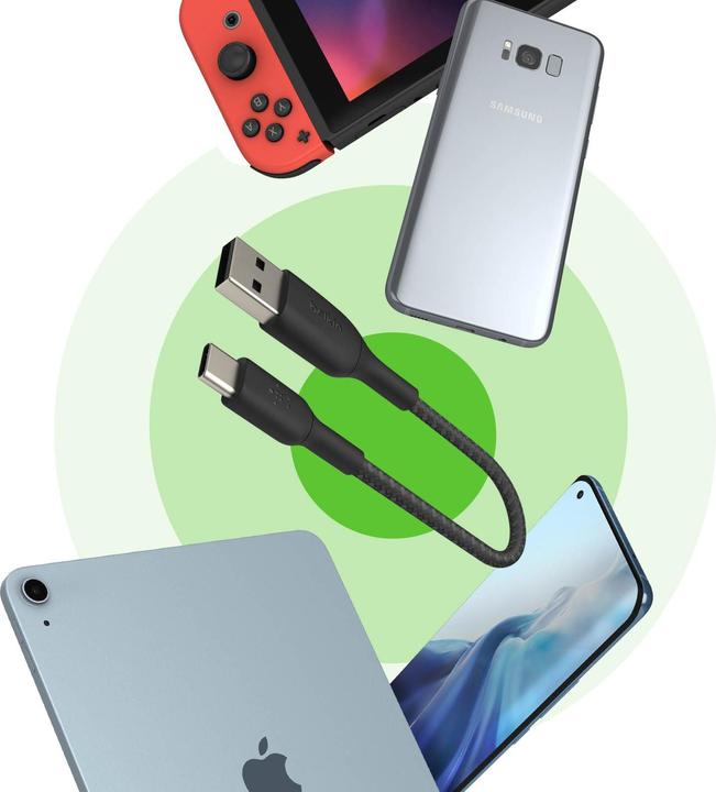 Image du produit Belkin USB-A-USB-C (0.15 m, USB 2.0)