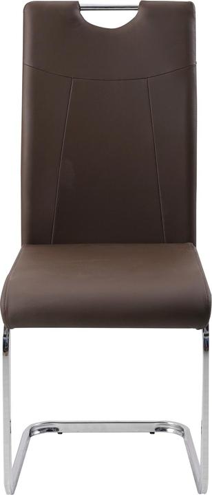 Produktbild HTI-Living Esszimmerstuhl 4er Set Braun Kunstleder Kelly C