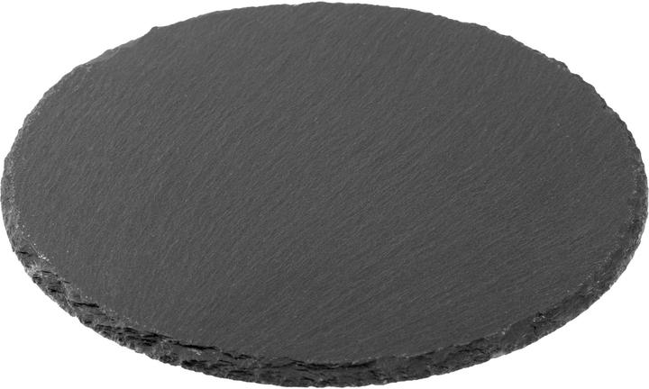 Cocon Kerzenuntersetzer Ø 20 cm, Schiefer, Schwarz, Detailfarbe