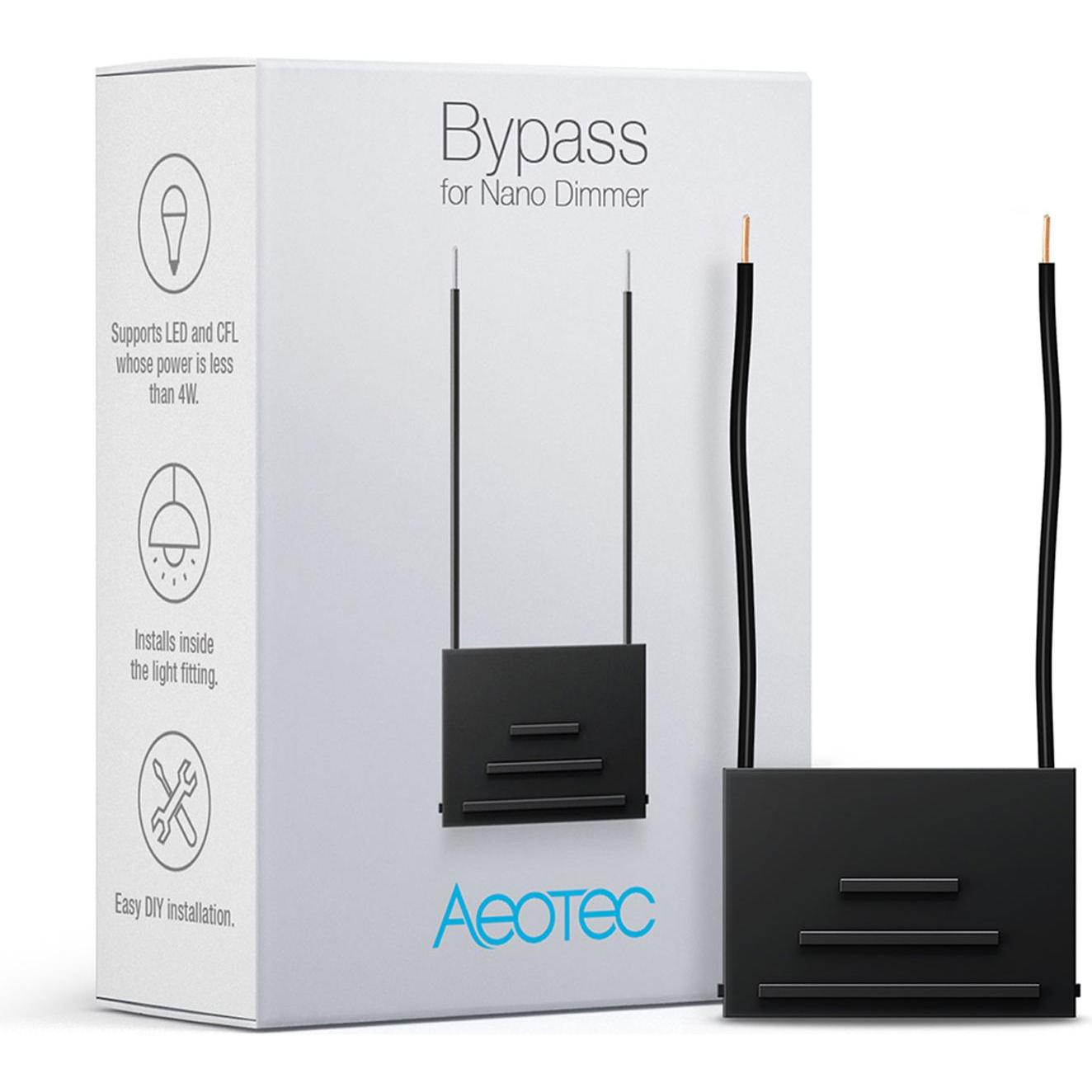 Aeotec, Zubehör Beleuchtung, Dimmer Bypass