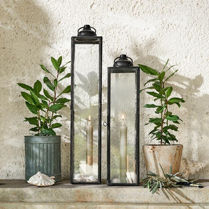Immagine prodotto Loberon Set di 2 lanterne Radu nero antico