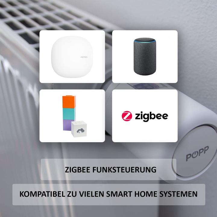 Actual product image Popp Smart Thermostat (Zigbee)