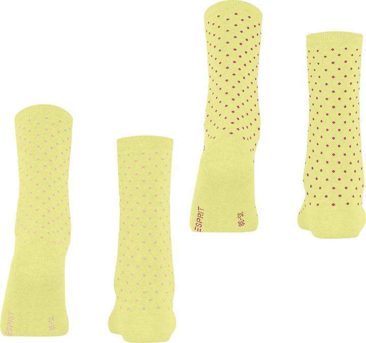 Produktbild Esprit Fine Dot 2-Pack Baumwollsocken (2er Pack, 35 - 38)