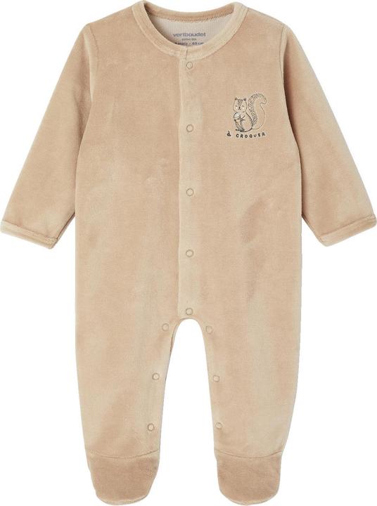 Image du produit Vertbaudet Bio-Kollektion: 2er-Pack Baby Strampler aus Samt (56)