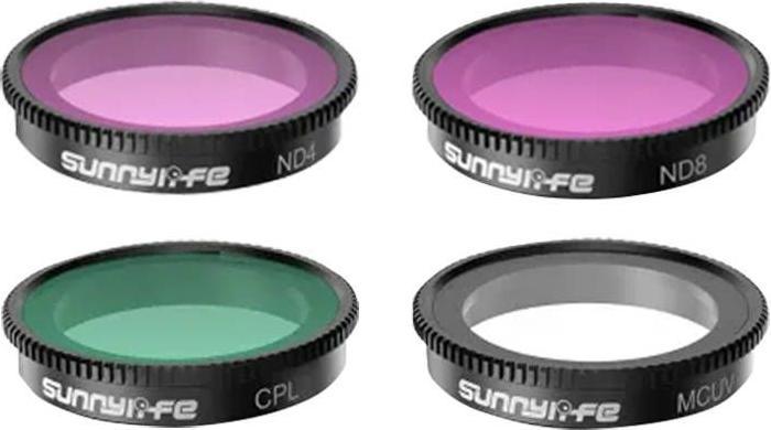 Actual product image Sunnylife Set of 4 filters MCUV+CPL+ND4+ND8 for Insta360 GO 3/2 (Insta360 Go 3)