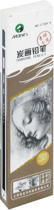 Mares Holzkohle C7300-6 12 Stück MARIES (12x)