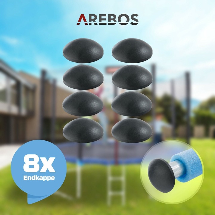 Actual product image Arebos Trampoline pole set