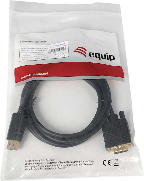 Produktbild equip VGA — DisplayPort (2 m, VGA)